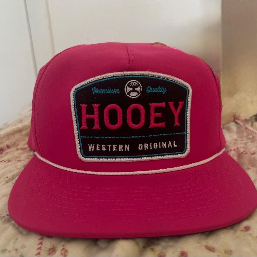 Hooey Vibrant Pink Western Cap
